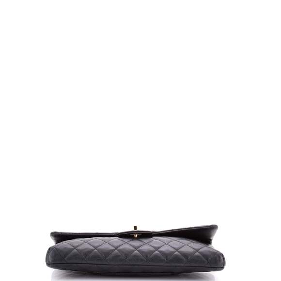 Classic Flap Clutch Quilted Caviar #206092C36B - Picture 5 of 7